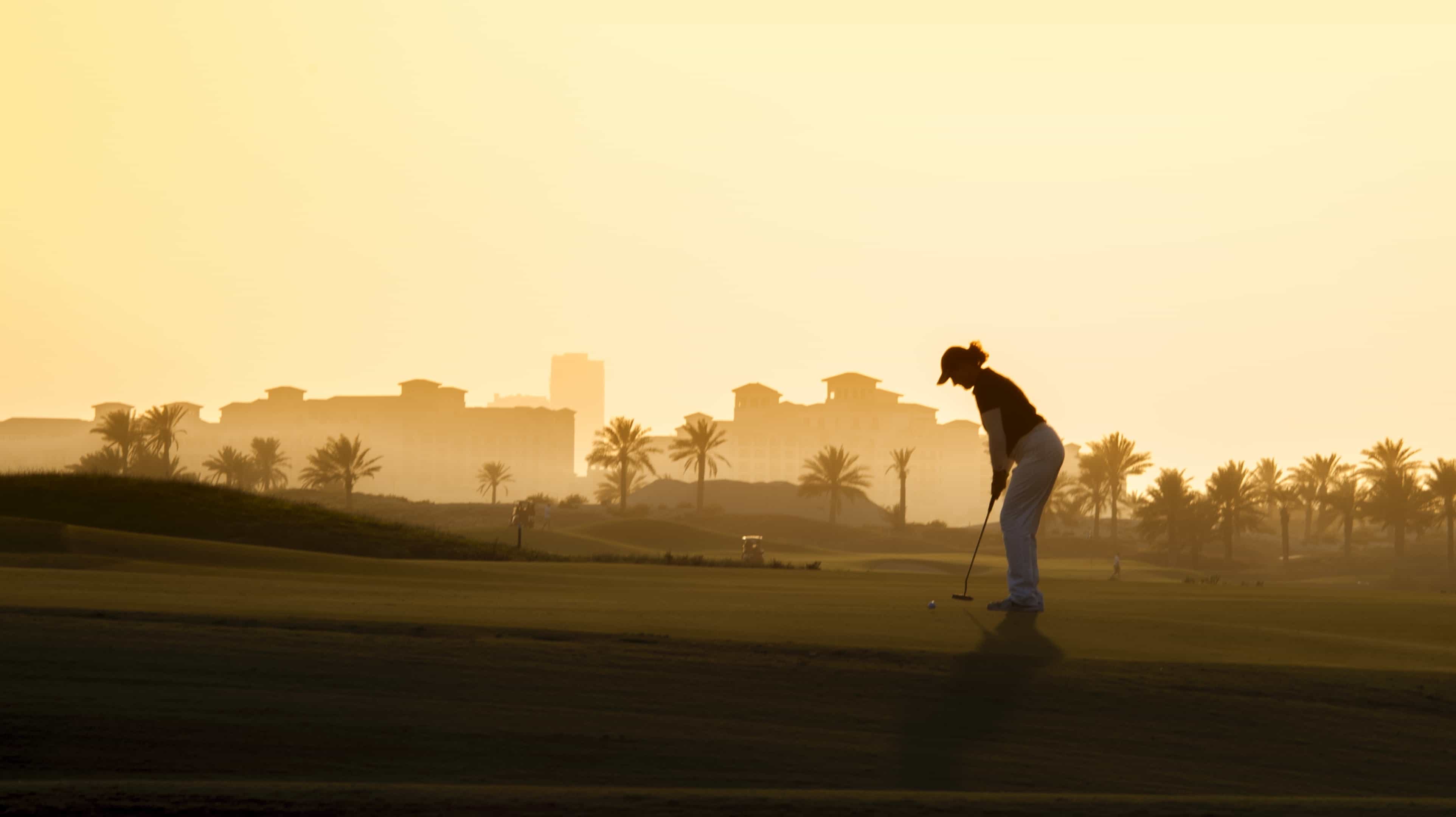 Pole golfowe Yas Links Abu Dhabi