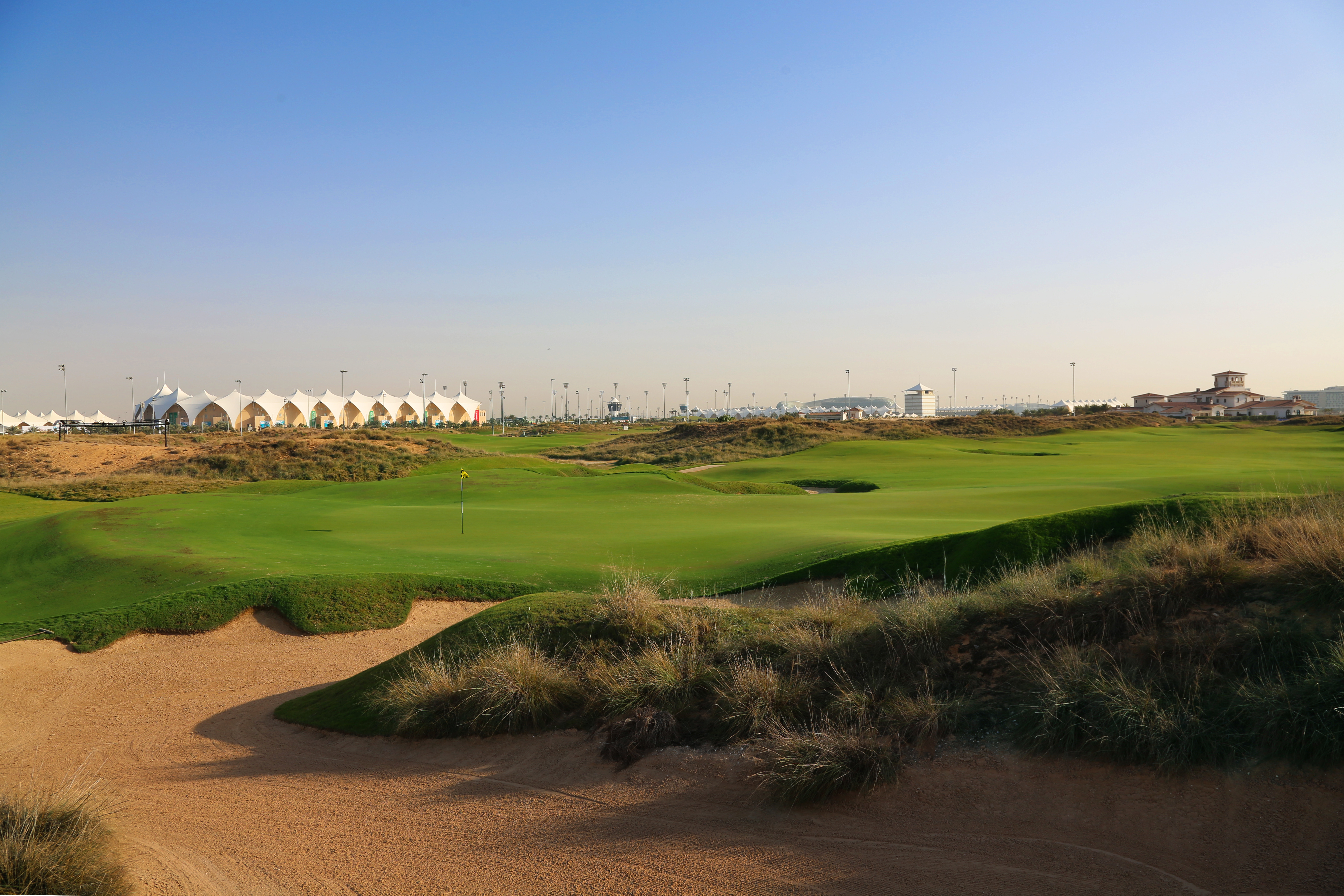 Yas Links Поле для гольфа в Абу-Даби